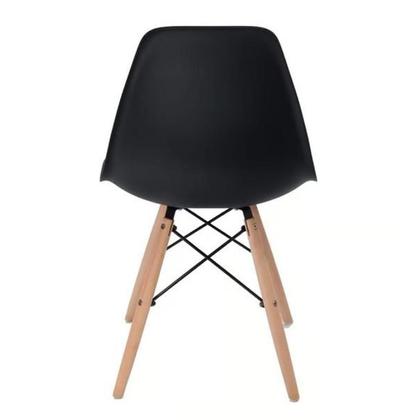 Imagem de Cadeira Charles Eames Eiffel Dkr Wood - Design - Preta