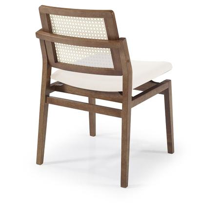 Imagem de Cadeira com Palinha Avanti Madeira Linho Imbuia