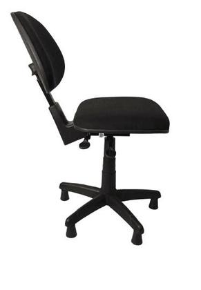 Imagem de Cadeira Costureira e Bancada Executiva Tecido - NR17 Ajuste Encosto