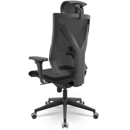 Imagem de Cadeira Darix X+ Slider Braços 1Dpu Nacional Poliéster Preto