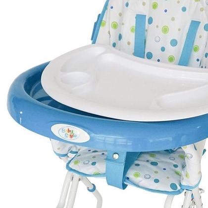 Imagem de Cadeira de Alimentação Bebê Flash Azul Baby Style