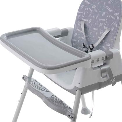 Imagem de Cadeira De Alimentação Bebê Portátil Zest Maxi Baby - Cinza