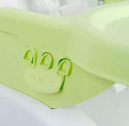 Imagem de Cadeira de Alimentação Cadeirão Refeição Infantil Bebê Criança Até 20kg Desmontável Para Transporte 3 Posições com Cinto