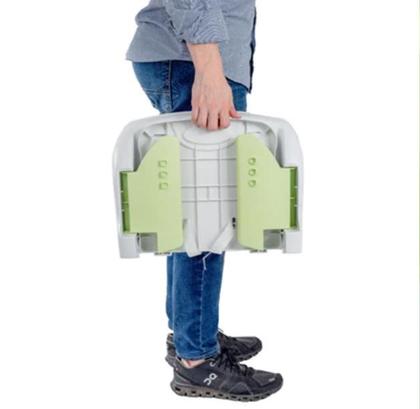 Imagem de Cadeira de Alimentação Cadeirão Refeição Infantil Bebê Criança Até 20kg Desmontável Para Transporte 3 Posições com Cinto