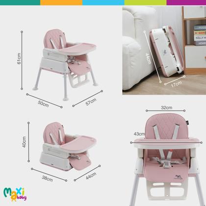 Imagem de Cadeira De Alimentação Infantil 3 em 1 Harmony Maxi Baby