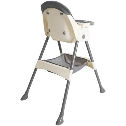 Imagem de Cadeira de Alimentação Infantil Papinha Whoop 2 em 1 Cinza Kiddo
