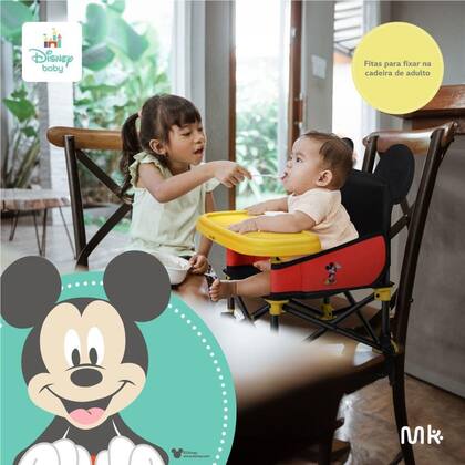 Imagem de Cadeira de Alimentação Portatil 6M-15Kg Minnie Popcorn - Disney