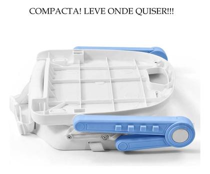 Imagem de Cadeira De Alimentação Portátil Berry 3 Em 1 Azul Multikids