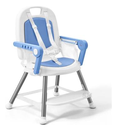 Imagem de Cadeira De Alimentação Portátil Berry 3 Em 1 Azul Multikids