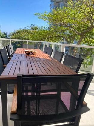 Imagem de Cadeira De Alumínio Resistente Para Piscina Jardim Varanda