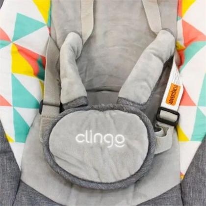 Imagem de Cadeira de Balanço Automática Happyful Clingo Musical Para Bebê Com Controle Remoto Bluetooth Infantil Cadeirinha