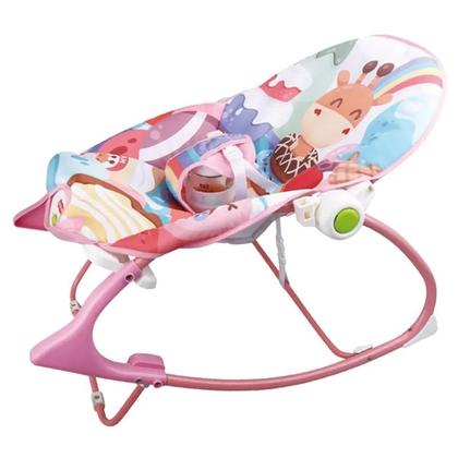 Imagem de Cadeira De Balanço Descanso Automática Infantil Bebe Musical Vibratória Multmaxx