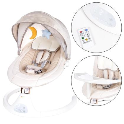 Imagem de Cadeira De Balanço E Descanso Bebe Portatil Musical Bouncer Infantil Mobile Eletrica Automatico Brinquedos Mosquiteiro Melodias Bliss