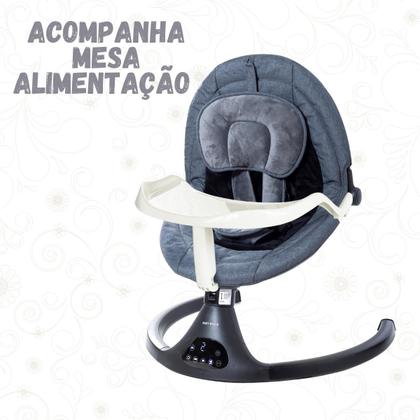 Imagem de Cadeira De Balanço E Descanso Bebe Portatil Musical Bouncer Infantil Mobile Eletrica Automatico Brinquedos Mosquiteiro Melodias Bliss