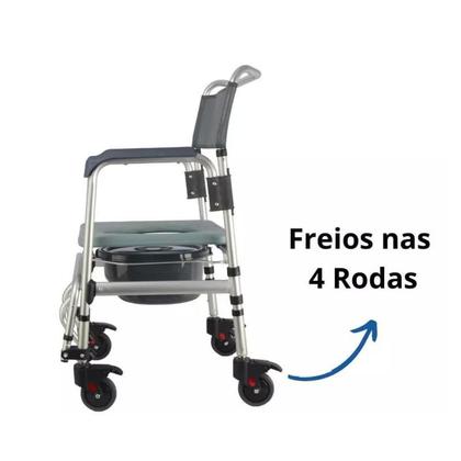 Imagem de Cadeira de Banho 135KG Dobrável Hidrolight 