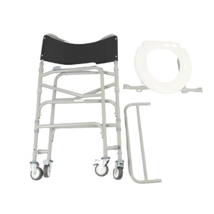 Imagem de Cadeira de Banho Dobrável em Aço para 120 kg modelo D40 - Dellamed