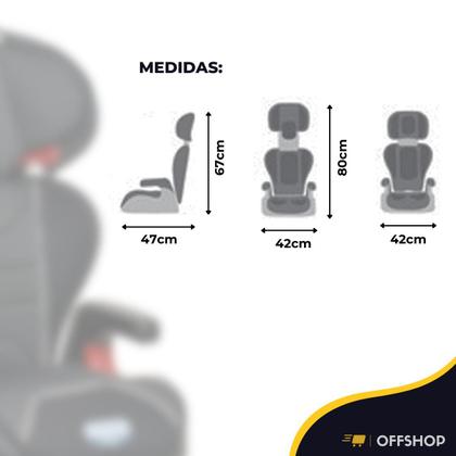 Imagem de Cadeira De Bebe Carro Assento Infantil Conforto Para Auto Burigotto
