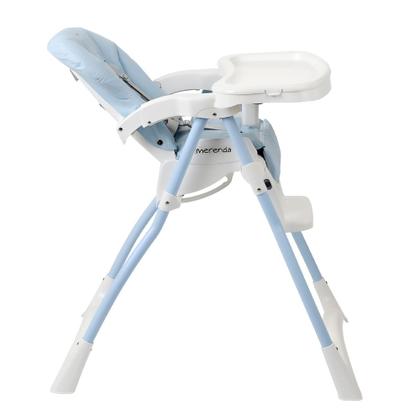 Imagem de Cadeira de Bebê para Alimentação Merenda Burigotto Baby Blue