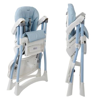 Imagem de Cadeira de Bebê para Alimentação Merenda Burigotto Baby Blue