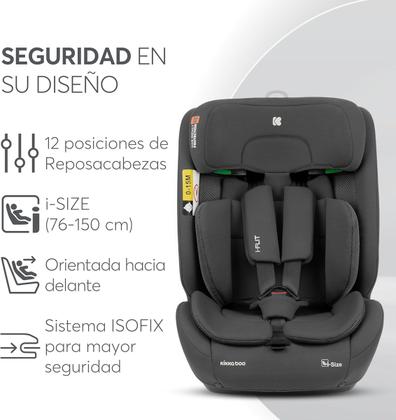 Imagem de Cadeira de carro i-flit isofix grey 9 a 36 kg (cinza) - kikka boo