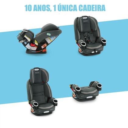Imagem de Cadeira de Carro Infantil 4Ever DLX 4 em 1  - Graco