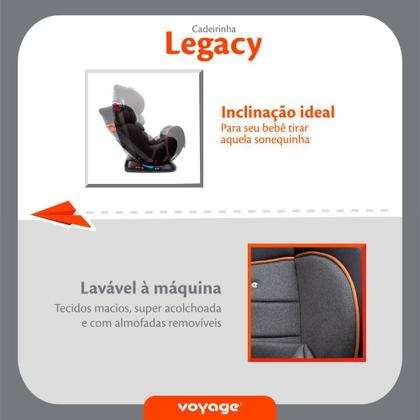 Imagem de Cadeira de Carro Infantil Reclinável Legacy Mescla - Voyage