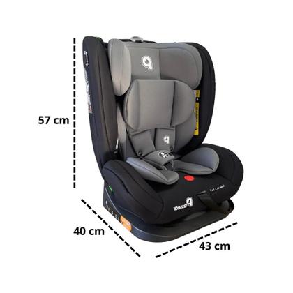 Imagem de Cadeira de Carro Zaya 0 a 36kg Passear Baby 5,3kg Reclino 5 Posições