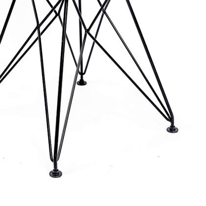 Cadeira de Cozinha Eames Preta e Cinza - Emporio Tiffany Imagem de Cadeira de Cozinha Eames Preta e Cinza