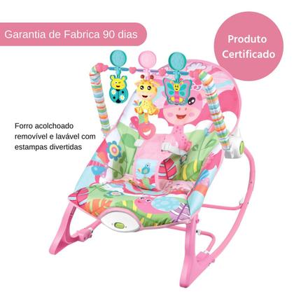 Imagem de Cadeira de Descanso Balanço Funtime Maxibaby 18kgs Unicórnio