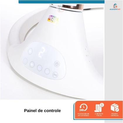 Imagem de Cadeira de Descanso Bebê Automática Elétrica Bivolt com Controle Remoto Musical 3 Posições Recline Até 18kg e Mosquiteiro