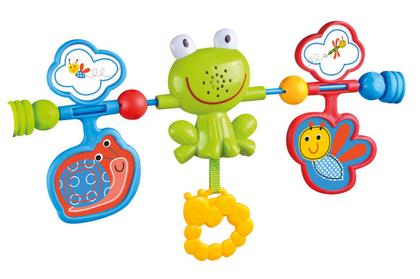 Imagem de Cadeira De Descanso Bebê Balanço Musical Vibratória Azul Bambinelli