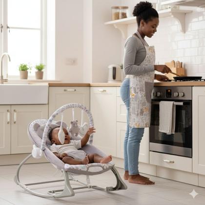 Imagem de Cadeira de Descanso Bebê Musical FunTime Teddy CZ Maxi Baby