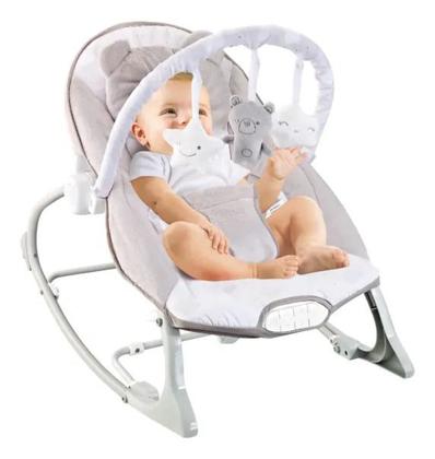 Imagem de Cadeira De Descanso Bebê Musical Polar Bege 18kgs Maxi Baby Bege Urso Polar