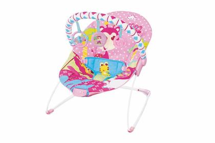 Imagem de Cadeira de Descanso Carnaval Mastela Até 9 kg Rosa Tropical