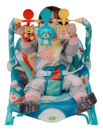 Imagem de Cadeira De Descanso E Balanço Musical Vibratória Bebe 18kg - Zippy