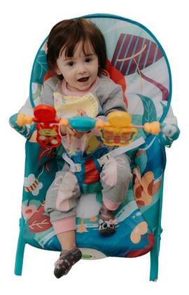 Imagem de Cadeira De Descanso E Balanço Musical Vibratória Bebe 18kg - Zippy