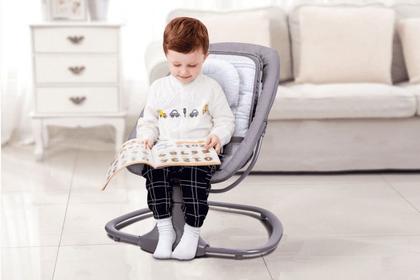 Imagem de Cadeira De Descanso Infantil Automatica Com Bluetooth Rosa