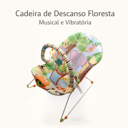 Imagem de Cadeira de Descanso Musical e Vibratória para Bebê Protek até 11kg