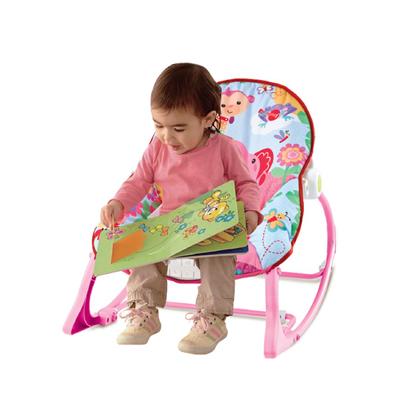 Imagem de Cadeira de Descanso Musical FunTime New 18kgs Rosa-Maxi Baby