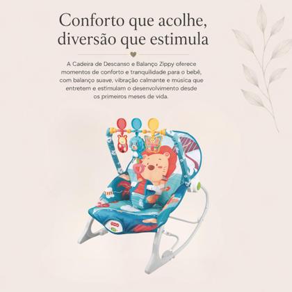 Imagem de Cadeira de Descanso para Bebê Zippy com Vibração e Brinquedos