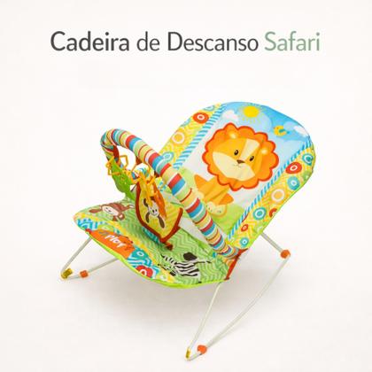 Imagem de Cadeira de Descanso Protek Safari Musical para Bebê até 11kg