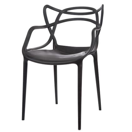 Imagem de Cadeira de Designer Allegra Empilhavel Interior e Exterior Sala Jantar Resistente Garden Life