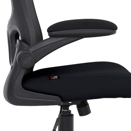 Imagem de Cadeira de Escritório Ergonômica DT3 Vita, Até 120kg, Ajuste de Inclinação, Preto - 13904-7