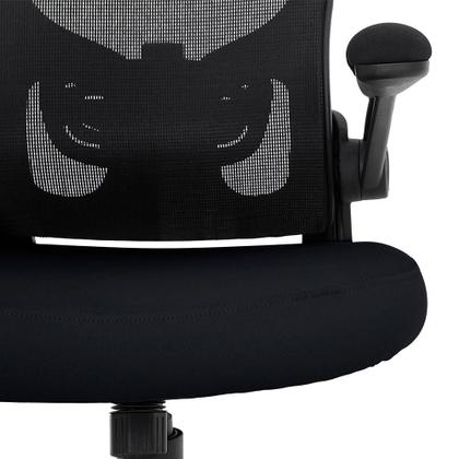 Imagem de Cadeira de Escritório Ergonômica DT3 Vita, Até 120kg, Ajuste de Inclinação, Preto - 13904-7