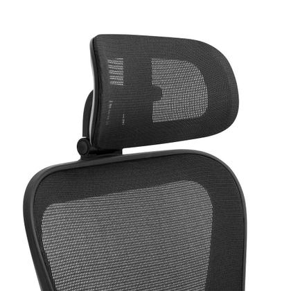 Imagem de Cadeira de Escritório Ergonômica DT3 Vita Headrest, Até 110Kg, Mesh Spandex, Cinza - 14231-1