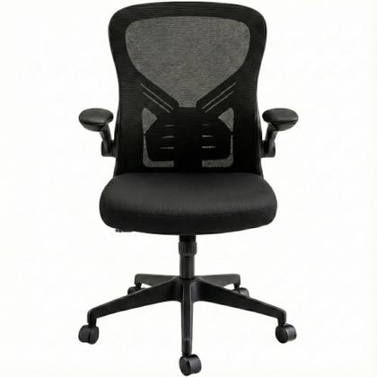 Imagem de Cadeira De Escritório Ergonômica Laudo NR17 Espuma Injetada Regulagem De Altura Ajuste Lombar Estofado Respirável Em Mesh Braços Retrátil Marca Brin7