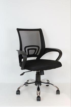 Imagem de Cadeira de Escritório Giratória com Rodinhas Executiva Office Preta