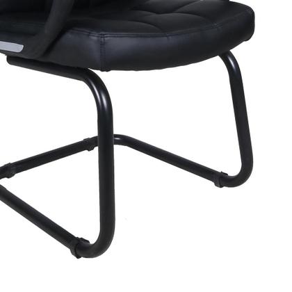 Imagem de Cadeira de Escritório Interlocutor Fixa Charles Preta