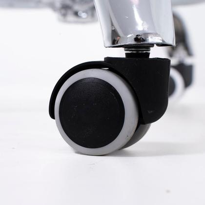 Imagem de Cadeira de Escritório Office com rodízios Estofada Slim Rosa