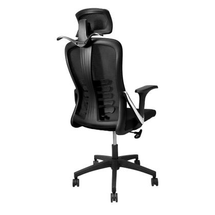 Imagem de Cadeira de Escritório Presidente Ergonômica Reclinável Com Trava e Cabideiro ERGO BASIC Crivelo